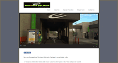 Desktop Screenshot of hurricanecarwashaz.com